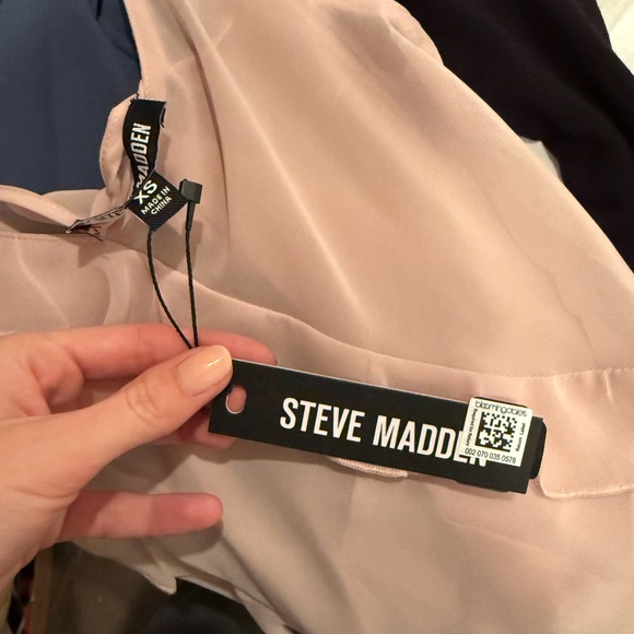 Sheer Pink Ruffle Top - Picture 3 of 3